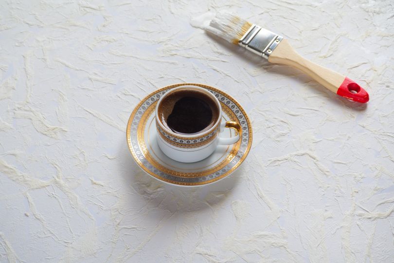 Coffee painting