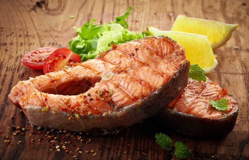 Grilled trout