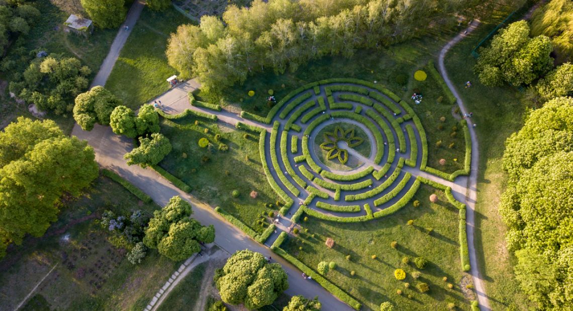 Landscape Spring Festival in Kyiv Botanical Garden