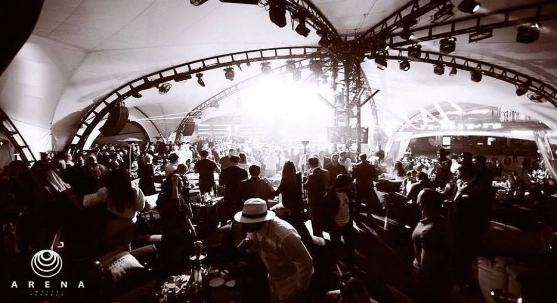 The Big Meet Party at Arena Terrace in Kyiv