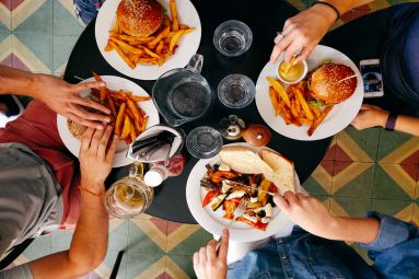 Fast Food at Podil in Kyiv