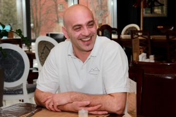Giuseppe Irollo and his Neapolitan Pizza in Kyiv