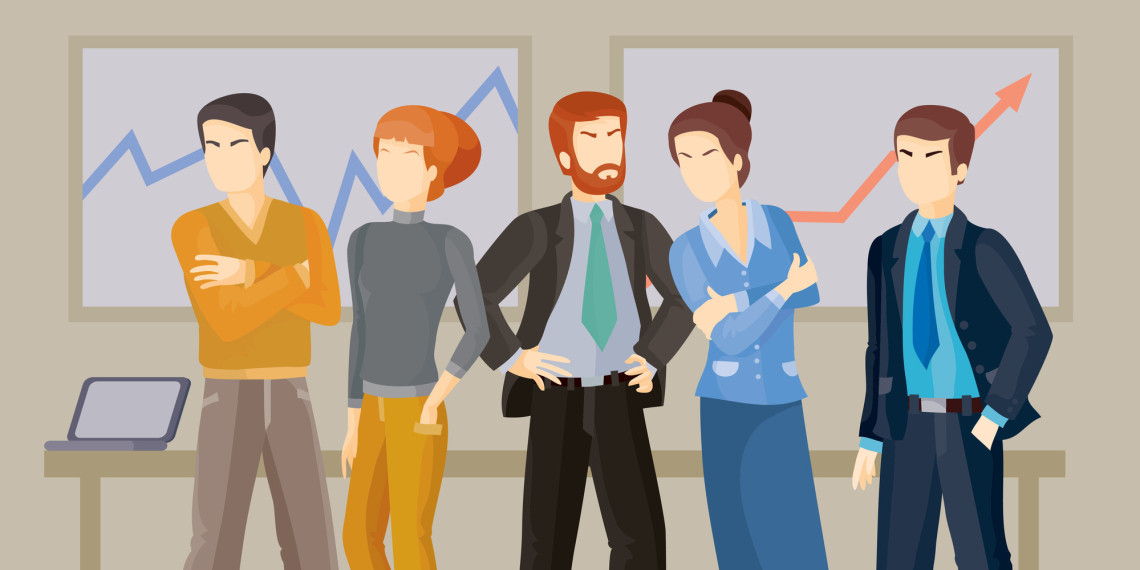 people standing