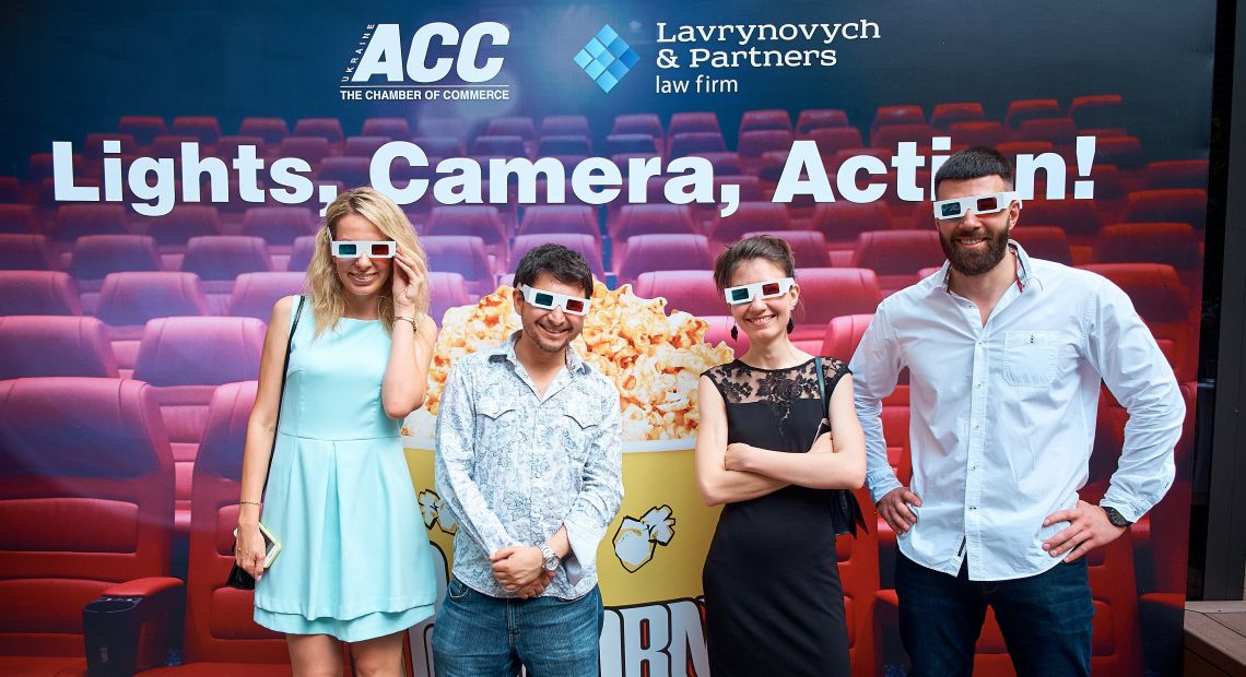 People on a business event in Odesa