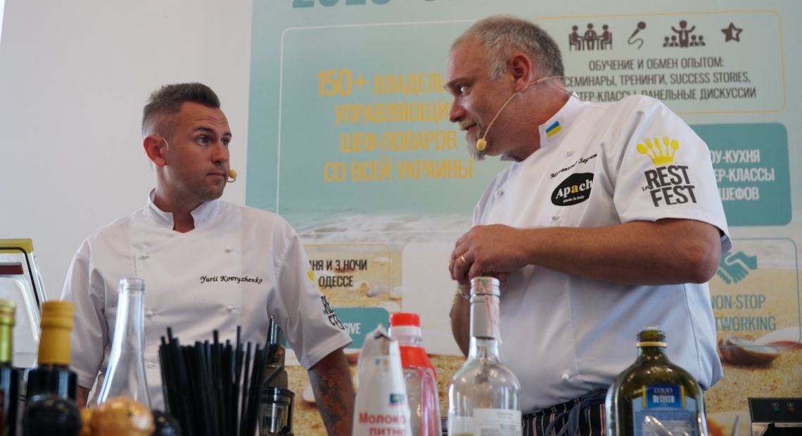 Italian Chef Marcantonio in Ukraine