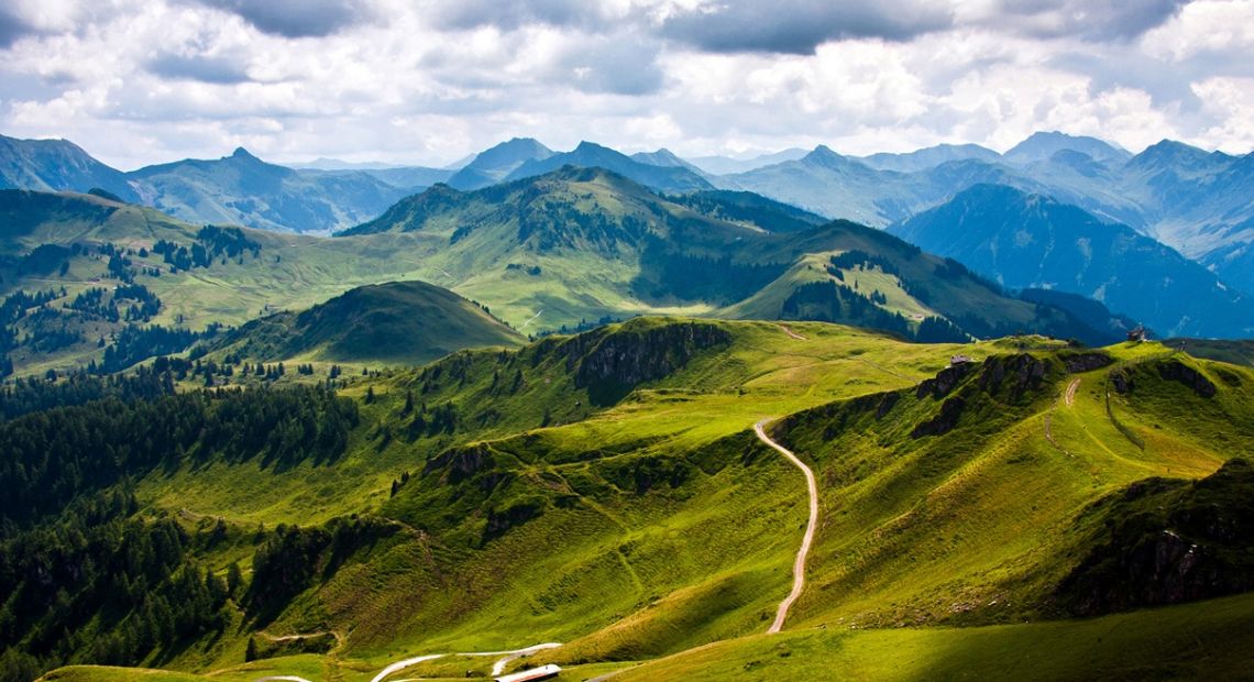Carpathian Mountains in Ukraine