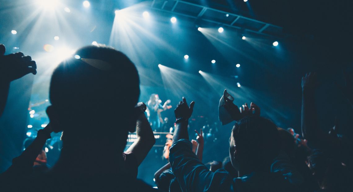 people on music concert