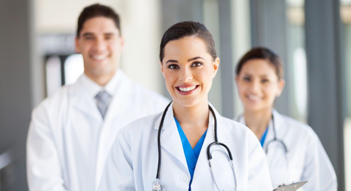 three young doctors