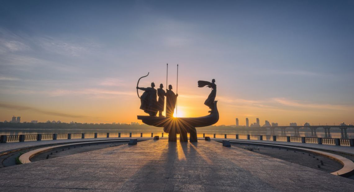 Monument to the founders of Kyiv