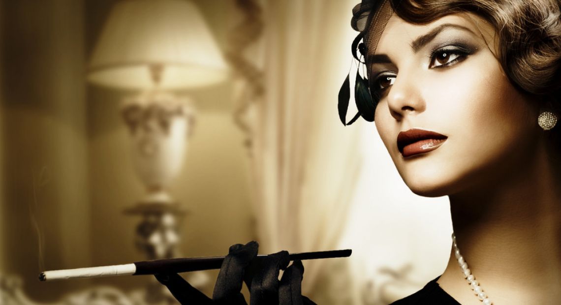 Retro style lady