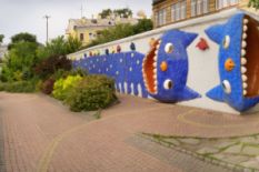 Peizazhna Sculpture Alley in Kyiv