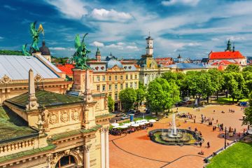 view over lviv