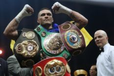 Ukrainian Boxer Oleksandr Usyk