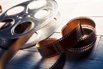 A large film roll