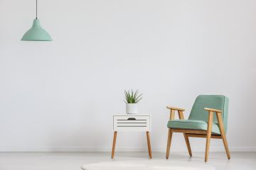Minimalistic room interior