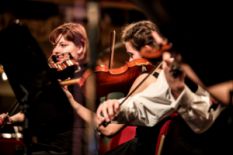 Orchestra at the concert