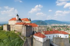 Palanok Castle in Mukachevo, Ukraine