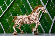 Ugears mechanical 3D puzzle horse