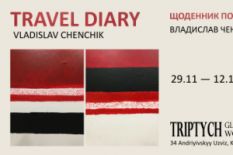 Travel Diary exhibition logo