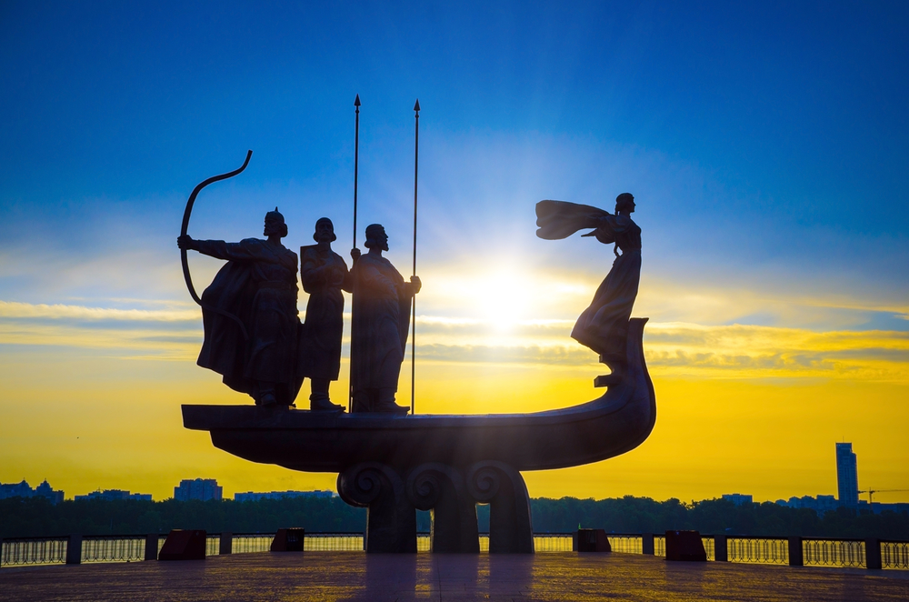 Founders of Kyiv monument