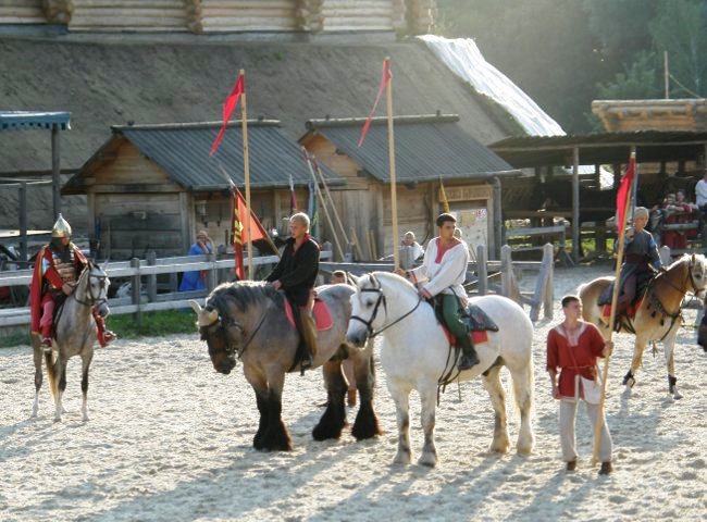 men on horses