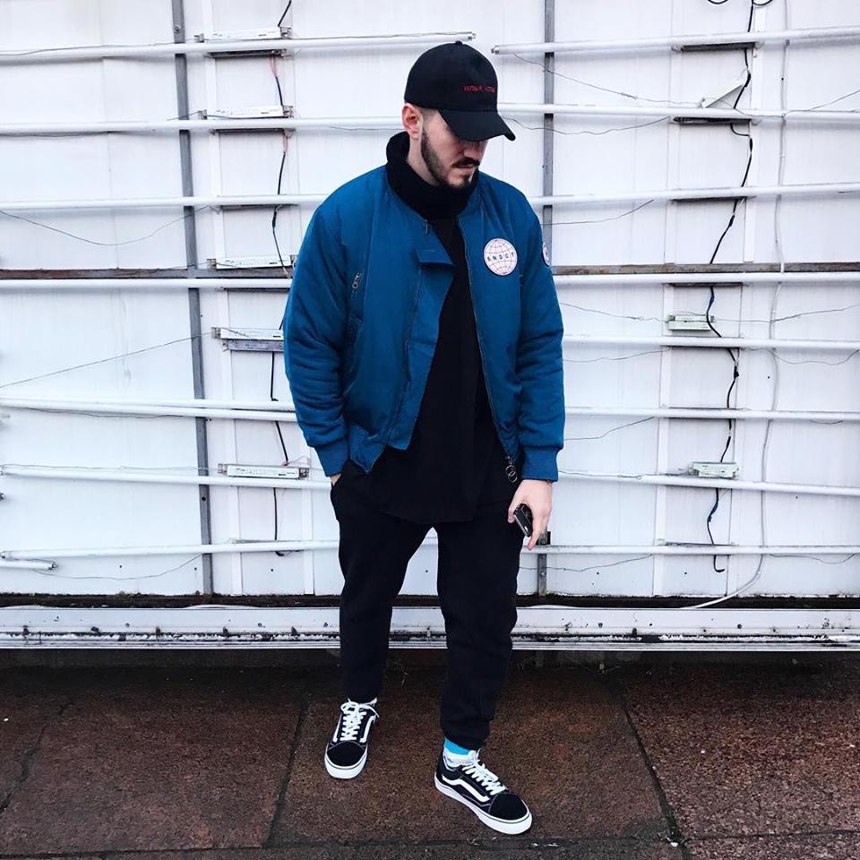 young man in a casual wearing