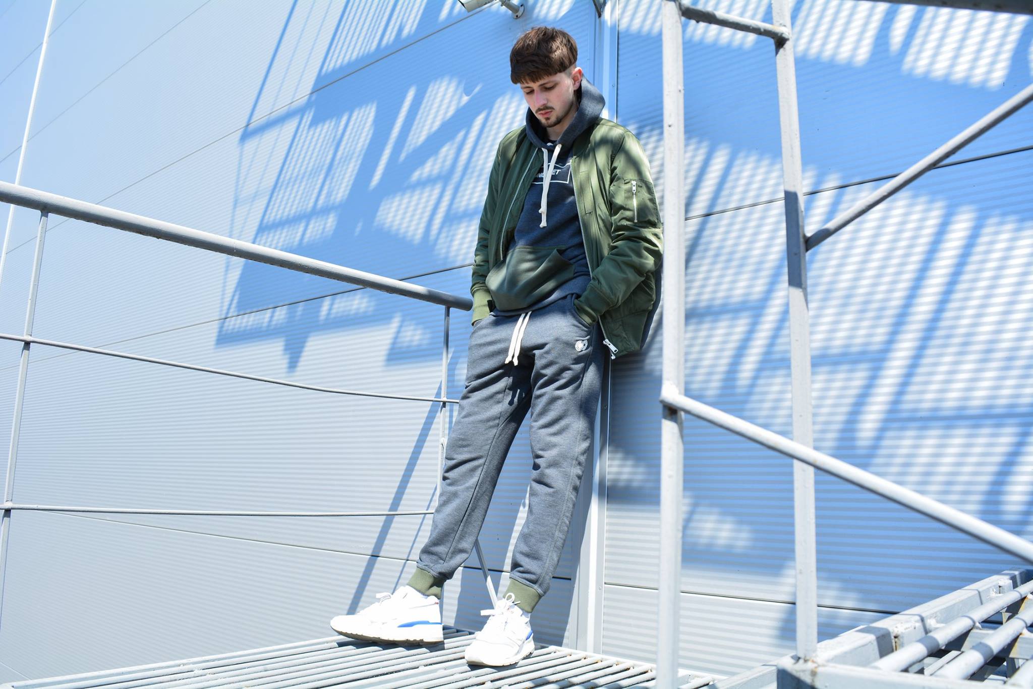 street style of a young man