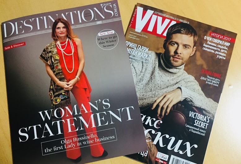 Destinations magazine and Viva