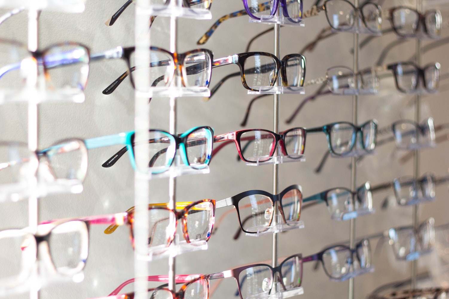 Various eyeglasses