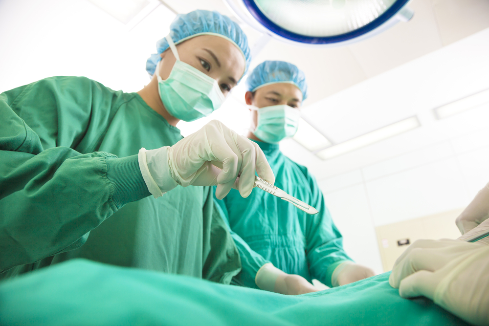 Doctors and surgeons at work