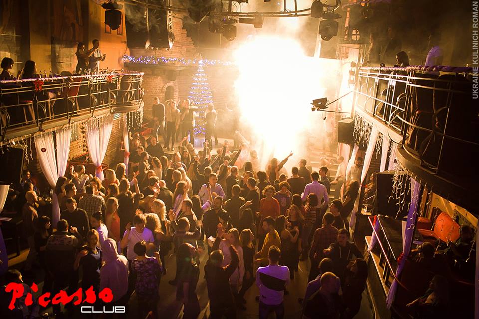 people partying in nightclub
