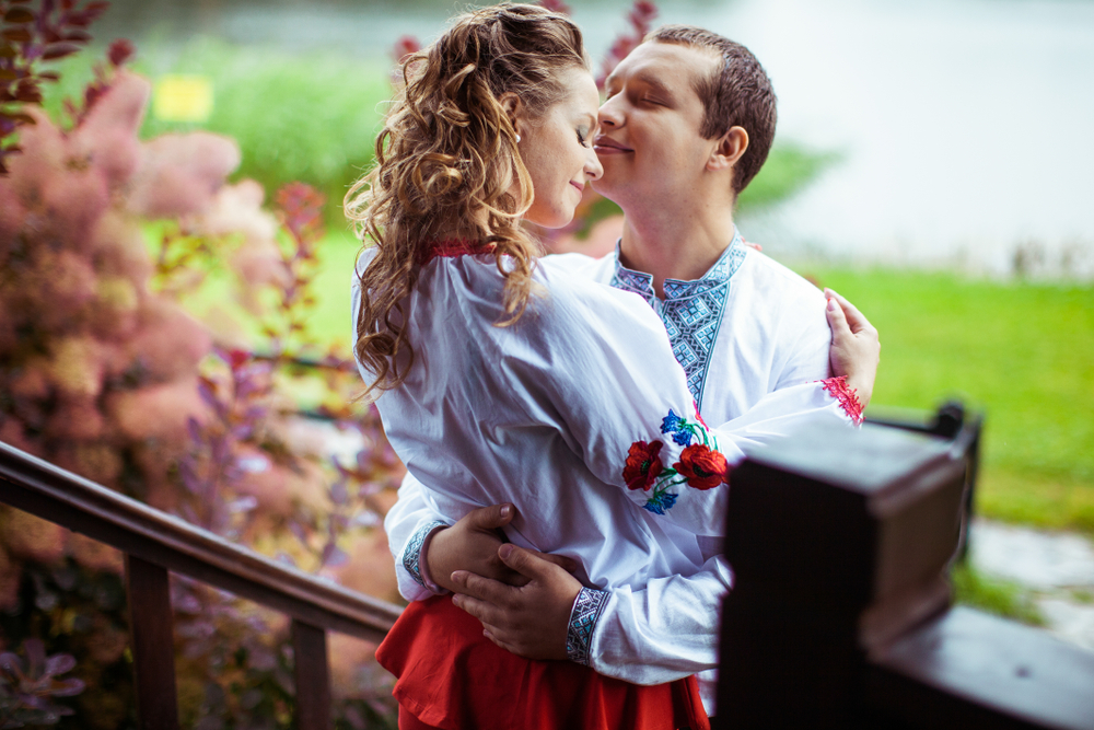 young couple in love