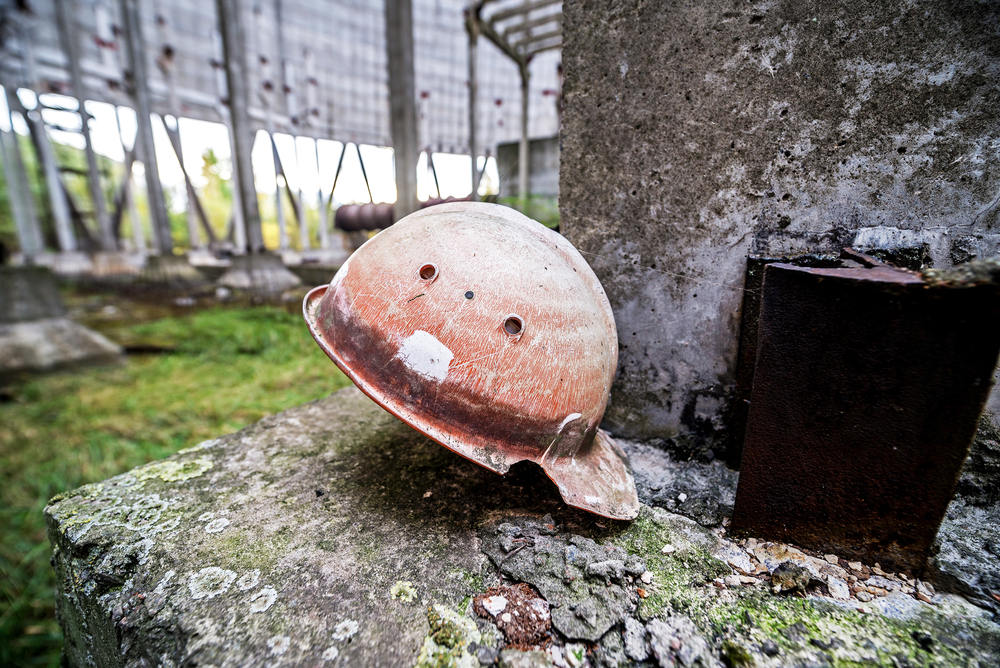 old helmet