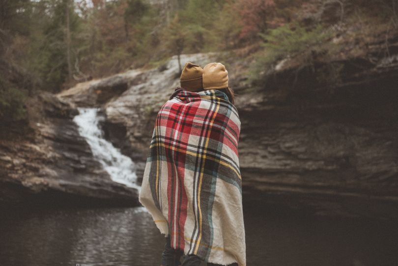 Couple on a hike