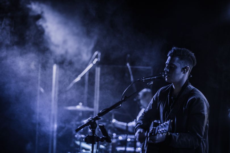 Performer on the stage