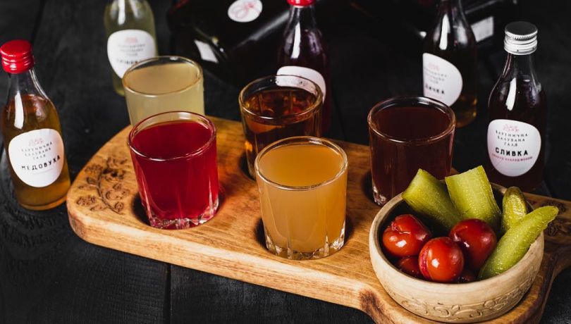 set of liquors