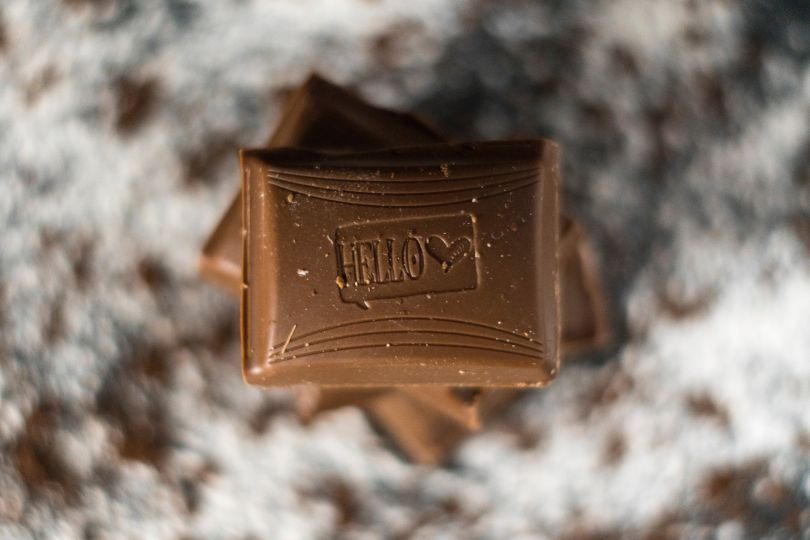 piece of chocolate