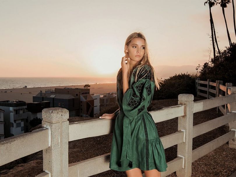 Etnodim embroidered dress