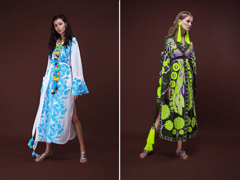 Yulia Magdych embroidered dress