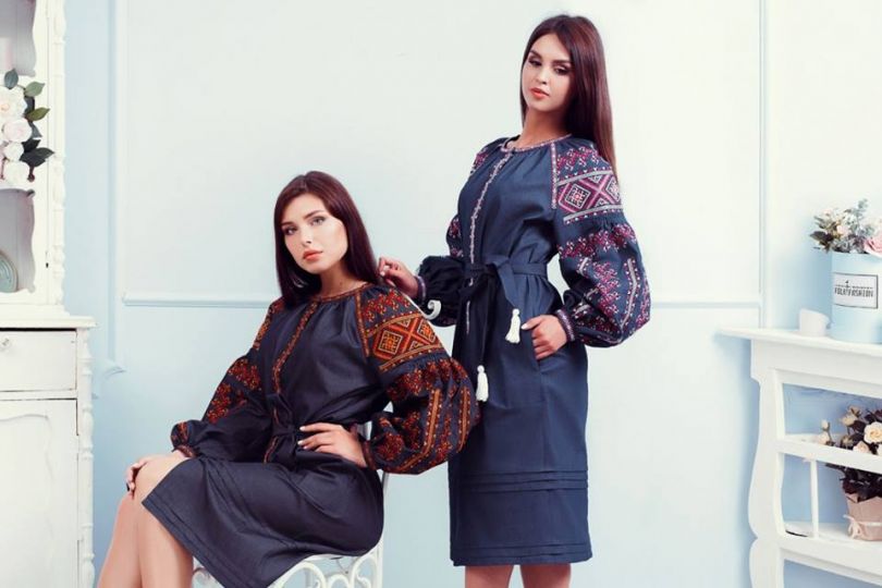 Otaman embroidered dress