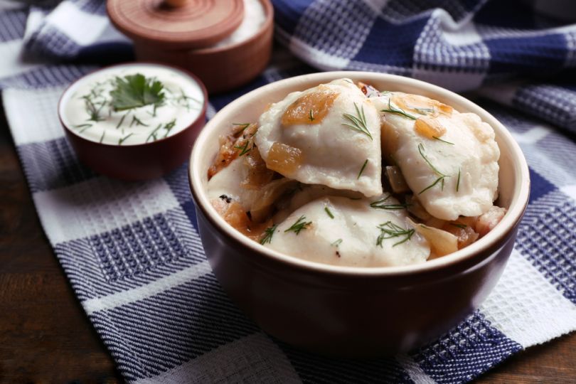 Varenyky with Sauerkraut