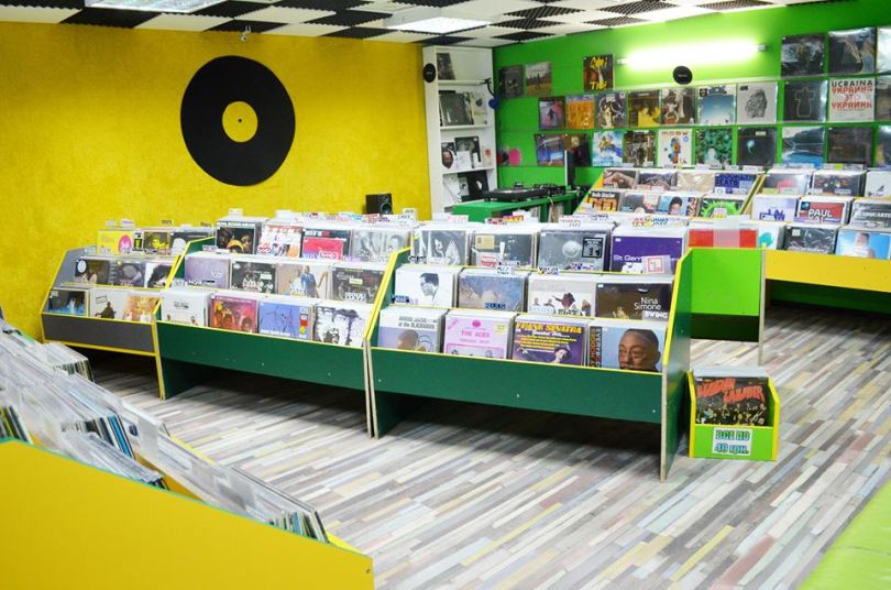 Vinyls at Diskultura in Kyiv