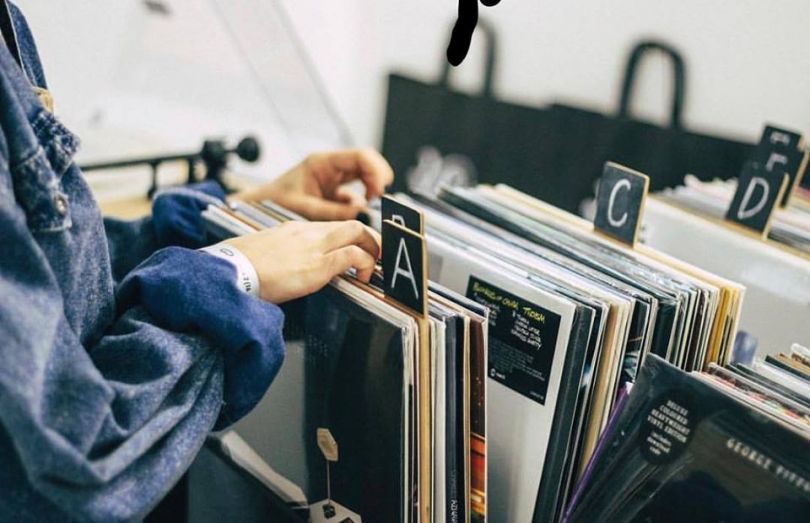 Vinyls in Vinyla Shop