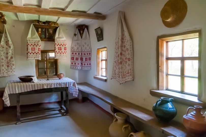 Ukrainian ancient home