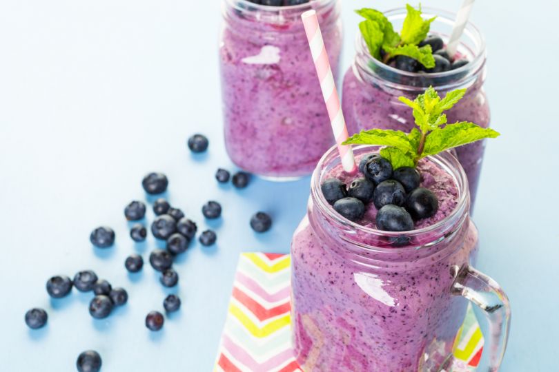 blueberry smoothie