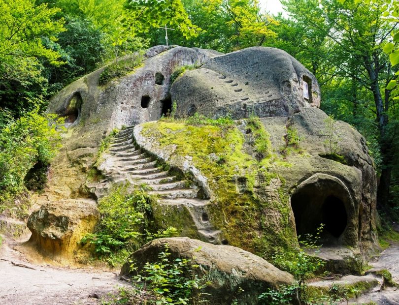 Cave monastery