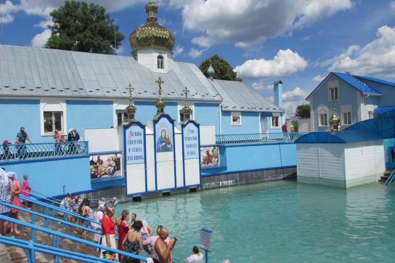 Spring of St Anna in Ukraine