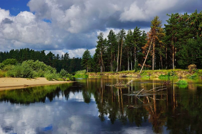 Skhidnytsia in Carpathians