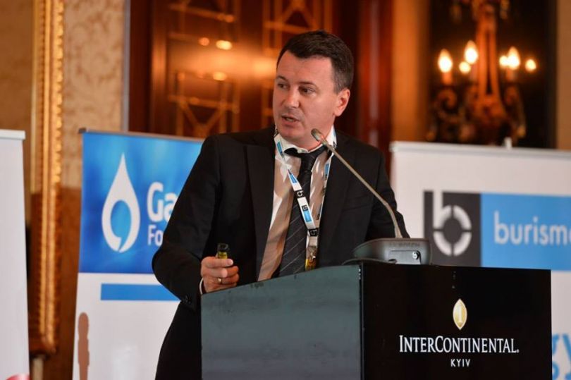 Public speakers at the Ukrainian Gas forum
