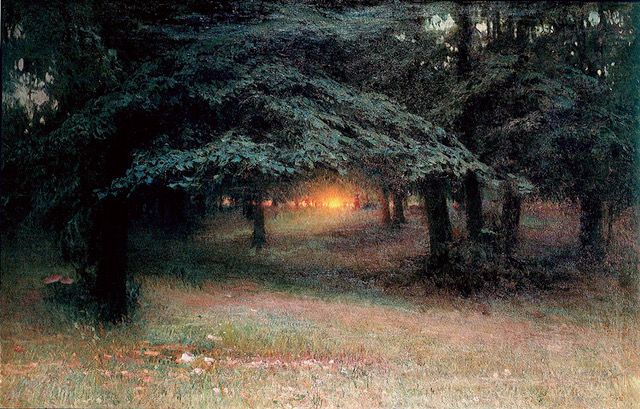 Painting by Ukrainian artist Ivan Trush